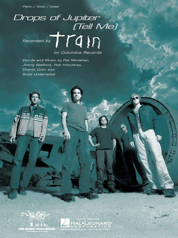 Train Drops Of Jupiter (Tell Me) Piano Vocal Guitar Sheet Music