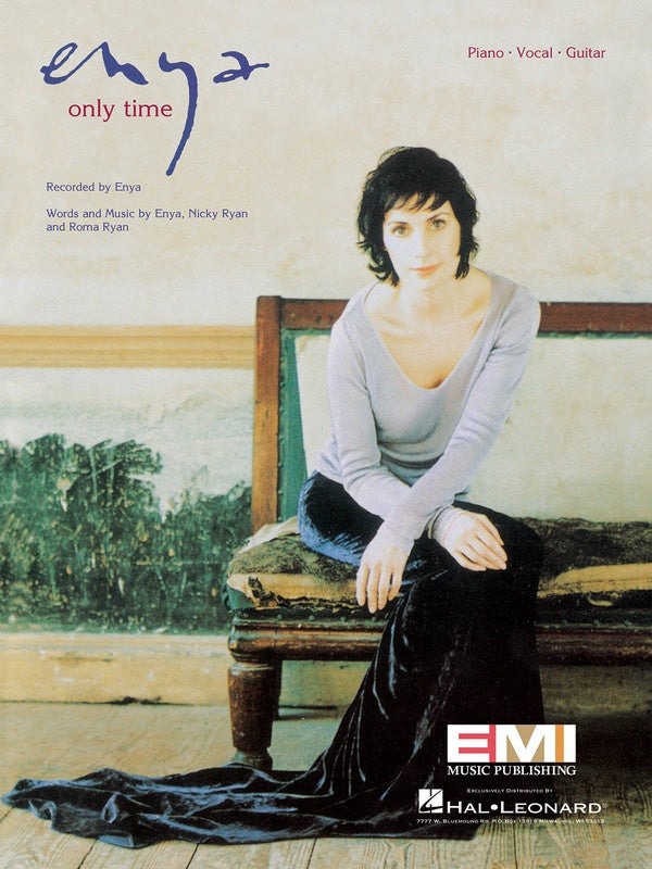 Enya - Only Time Piano Vocal Guitar Sheet Music