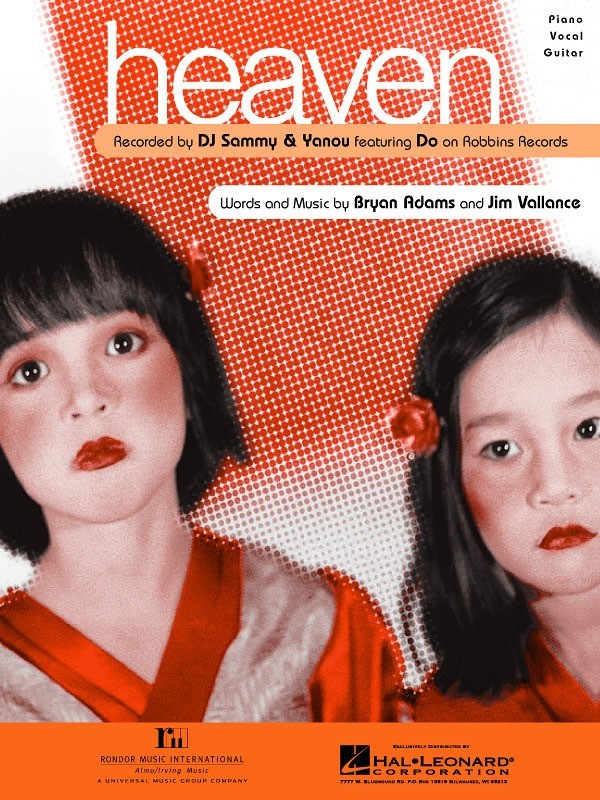 DJ Sammy & Yanou - Heaven PVG Sheet Music