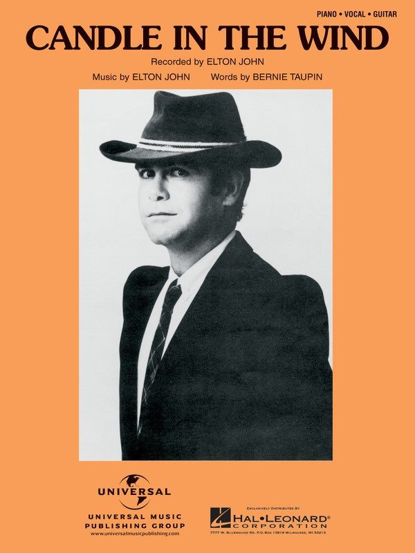 Elton John - Candle In The Wind PVG Sheet Music