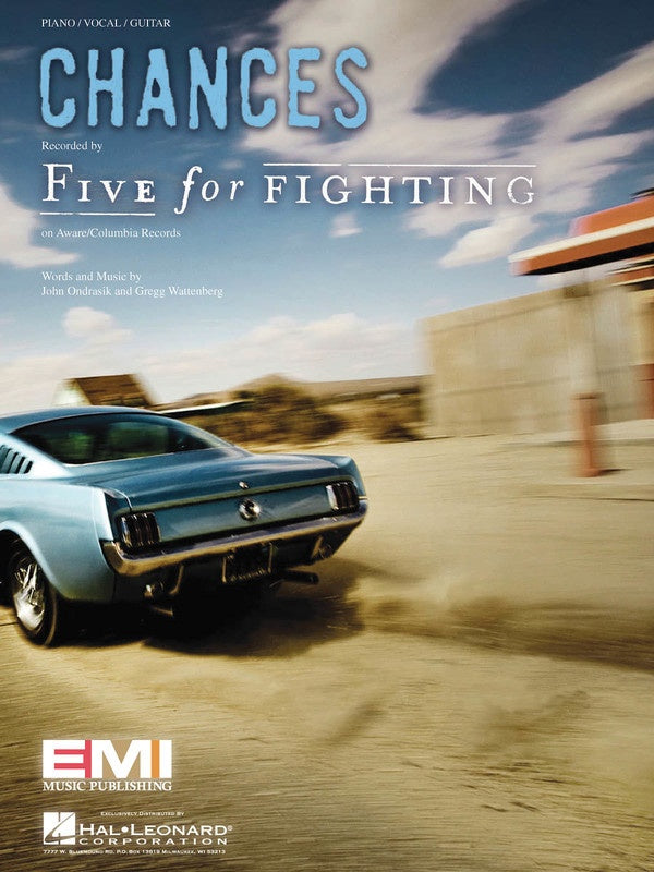 Five For Fighting - Chances PVG Sheet Music