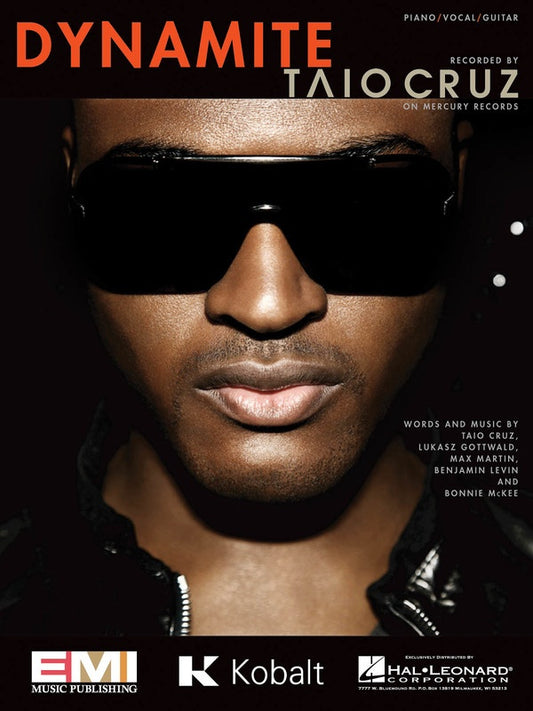 Taio Cruz - Dynamite PVG Sheet Music