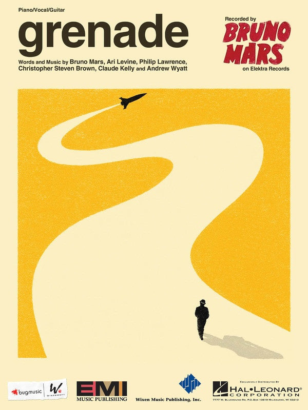 Bruno Mars - Grenade PVG Sheet Music