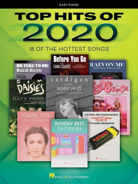 Top Hits Of 2020 - Easy Piano Songbook