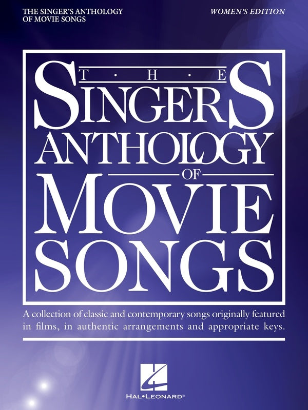 Singers Anthology Of Movie Songs Women's Edition BOok