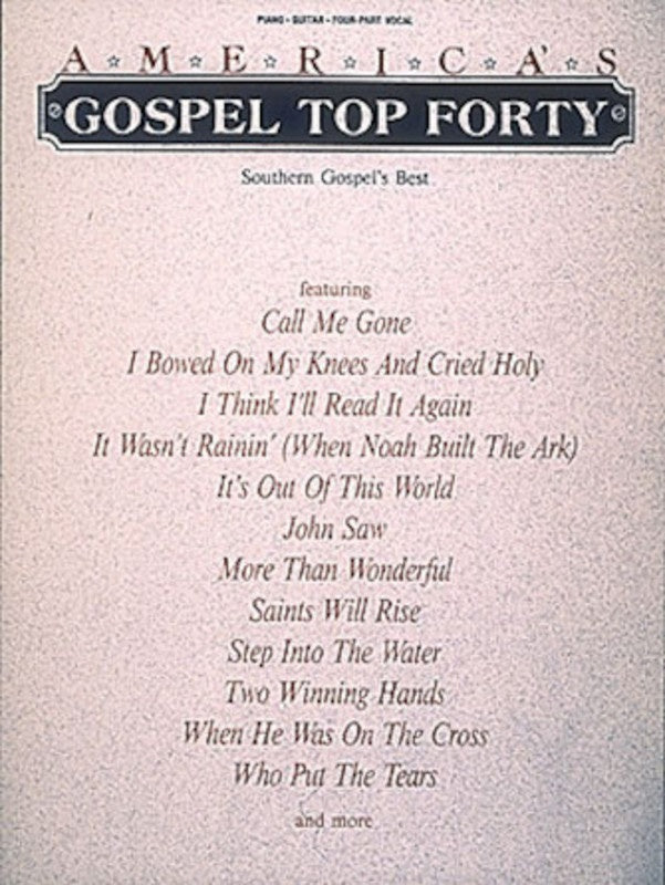 Americas Gospel Top Forty PVG
