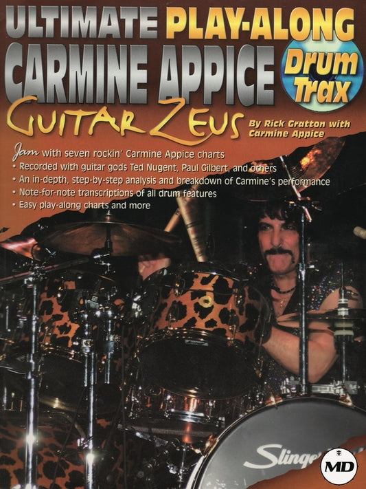 Ultimate Playalong - Carmine Appice Drum Trax Bk/Dvd