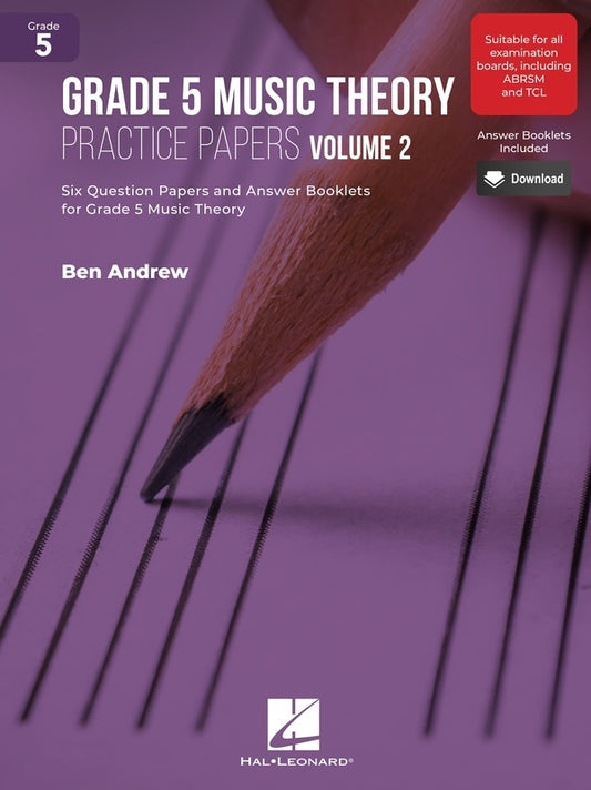 Grade 5 Music Theory Practice Papers Volume 2 Book/Olm