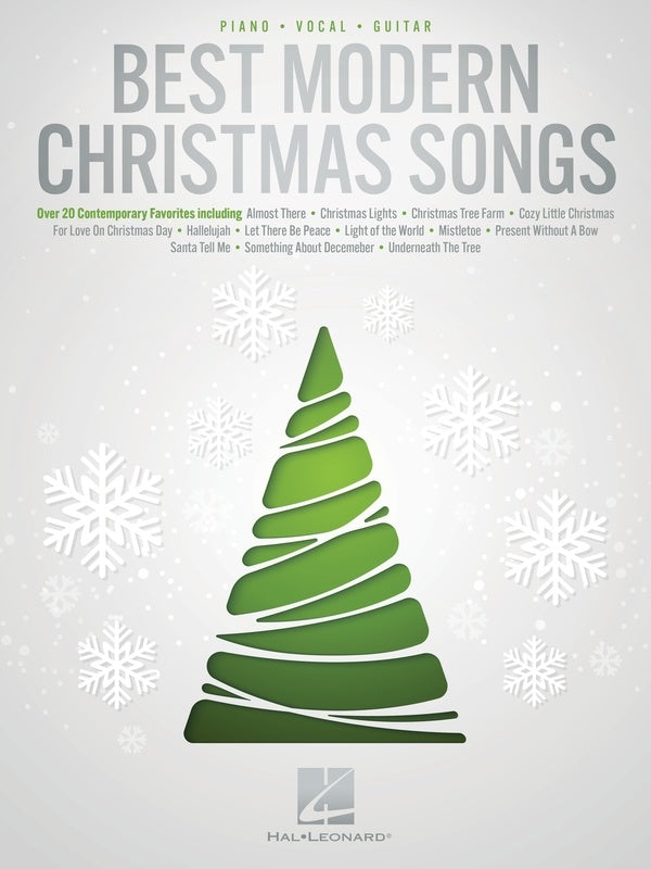 Best Modern Christmas Songs PVG Book
