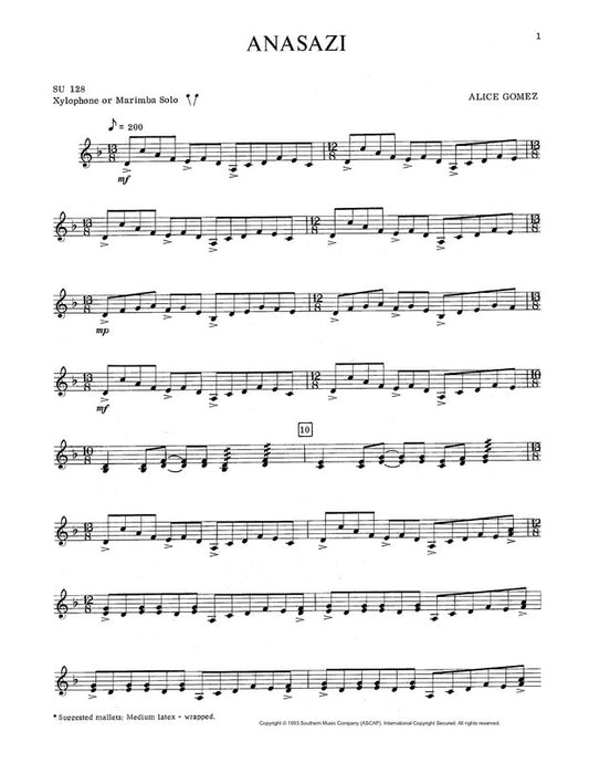 Gomez - Anasazi Marimba Solo (Pod)
