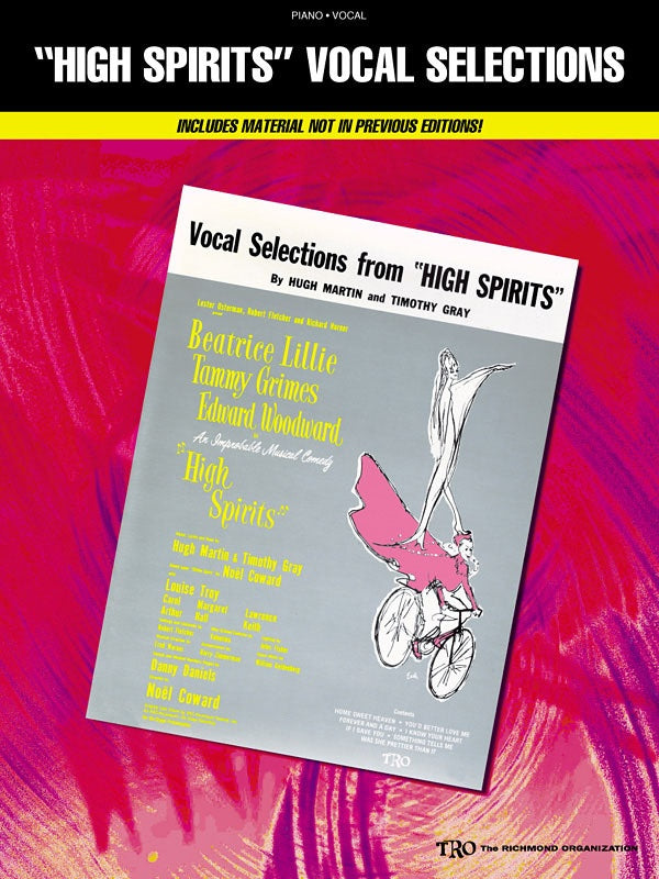 High Spirits Vocal Selections Piano Vocal