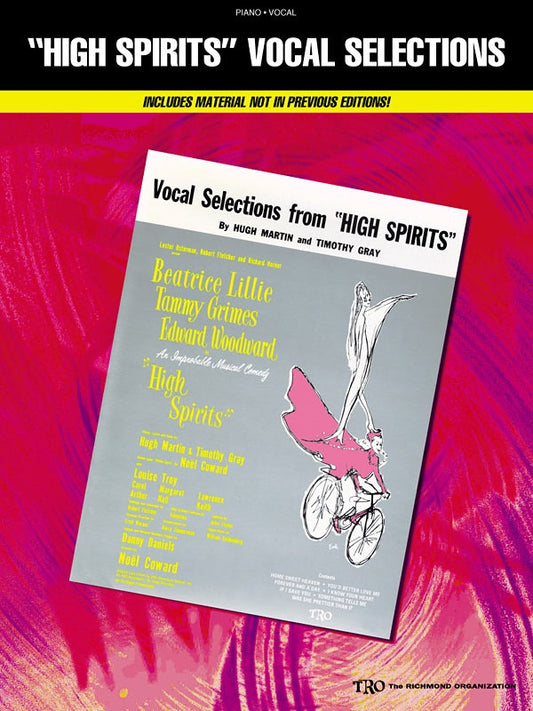 High Spirits Vocal Selections Piano Vocal