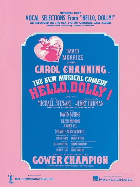 Hello Dolly - Vocal Selections PVG Songbook