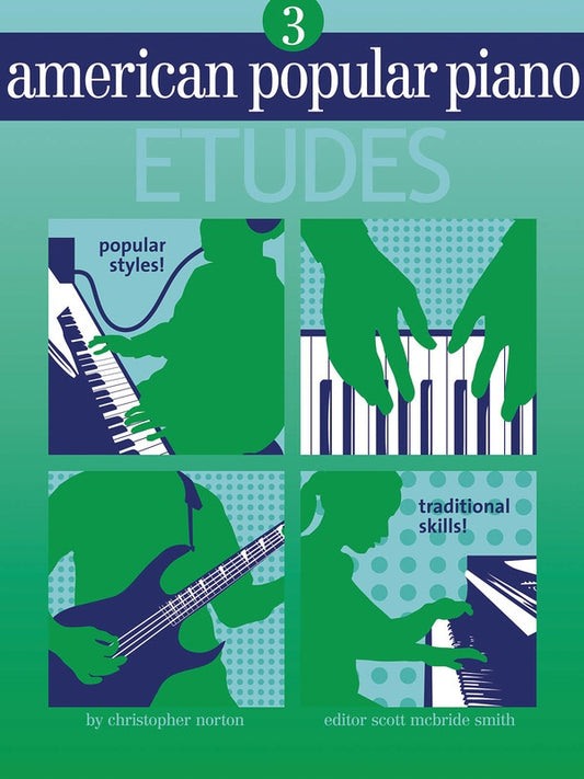 American Popular Piano Etudes Level 3 Book