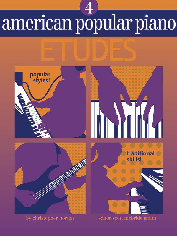 American Popular Piano Etudes Level 4 Book