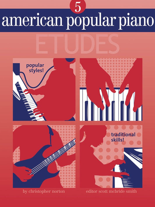 American Popular Piano Etudes Level 5 Book