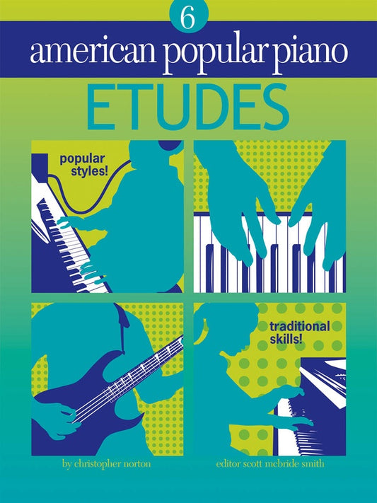 American Popular Piano Etudes Level 6 Book
