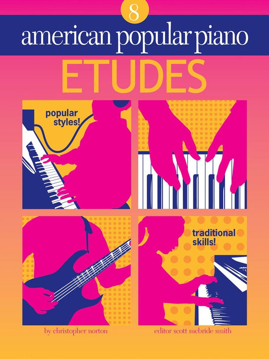 American Popular Piano Etudes Level 8 Book
