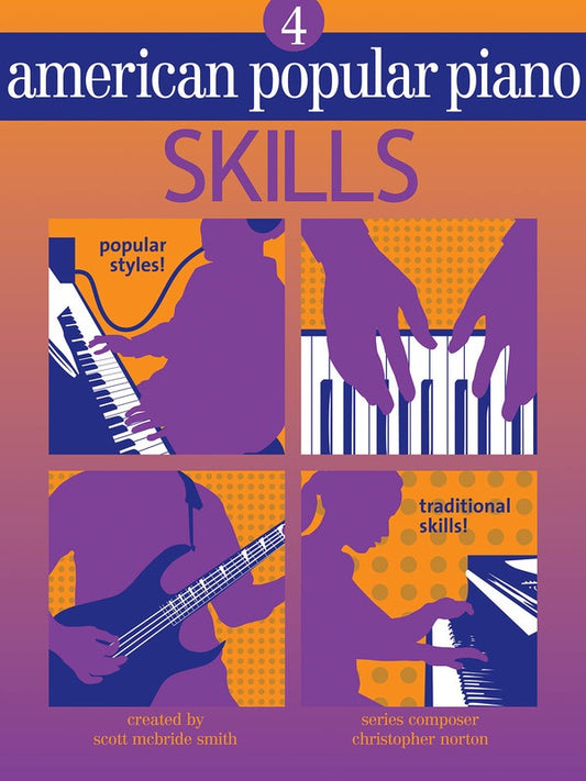 American Popular Piano Skills Level 4 Book
