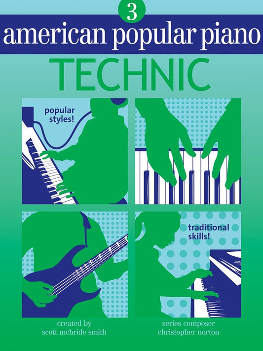 American Popular Piano Technic Level 3 Book