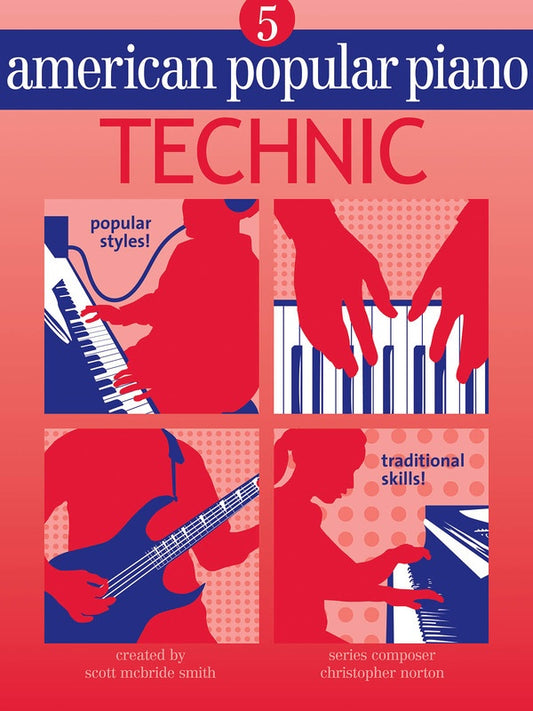 American Popular Piano Technic Level 5 Book