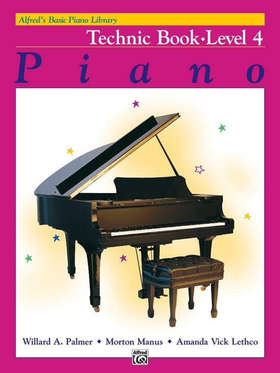 Alfred's Basic Piano Library - Technic Book Level 4