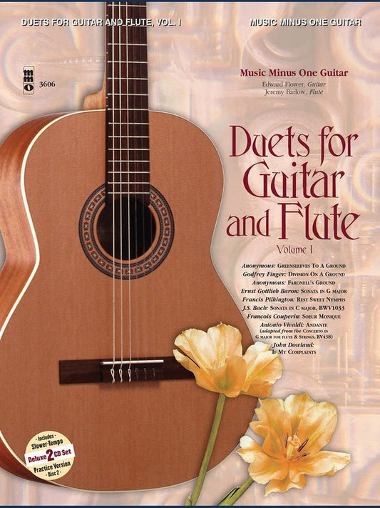 Duets For Guitar And Flute Vol 1 Bk/2Cd