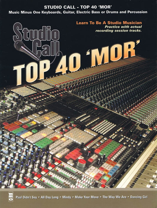 Studio Call Top 40 Mor Guitar Bk/Cd