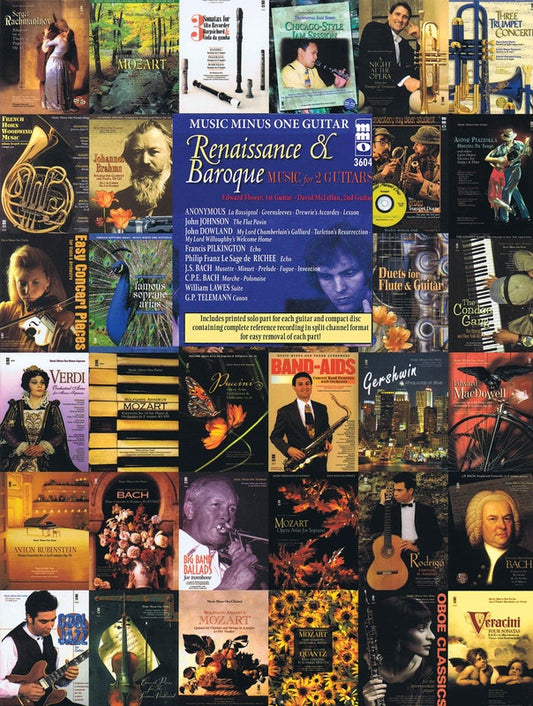 Renaissance & Baroque Music For 2 Guitars Bk/Cd
