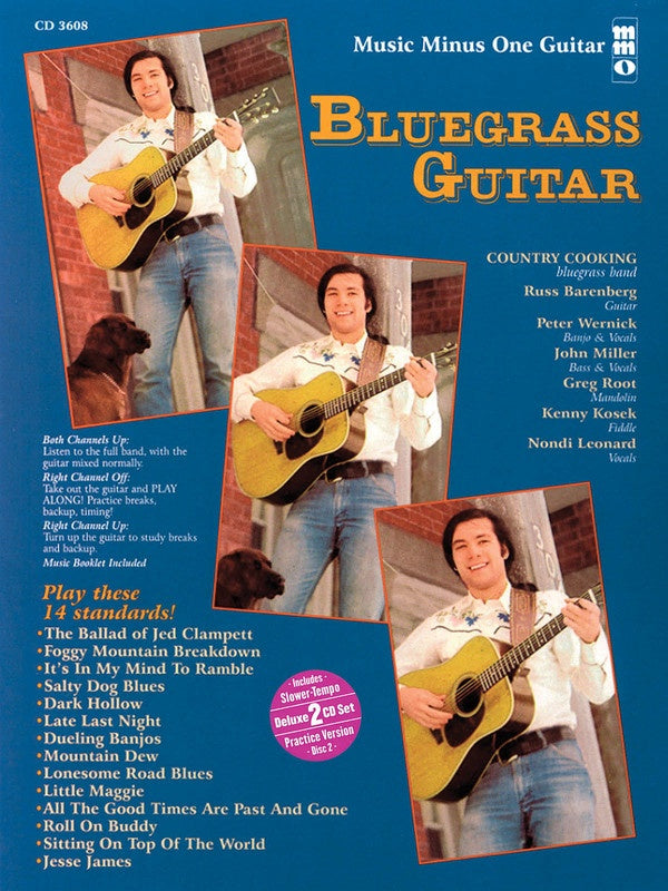 Bluegrass Guitar Bk/2Cd