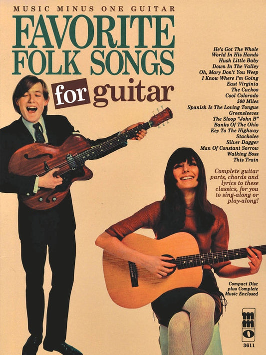 Favorite Folks Songs For Guitar Bk/Cd