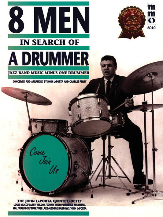 Eight Men In Search Of A Drummer Bk/Cd