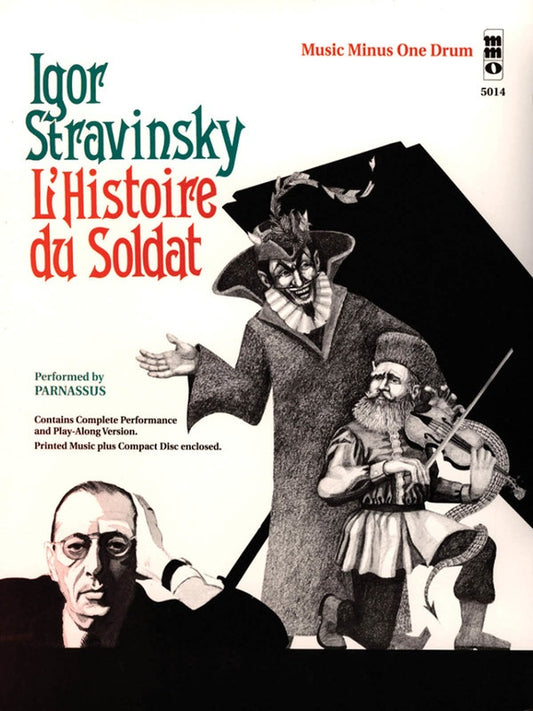 Stravinsky - Lhistoire Du Soldat Drums Bk/Cd