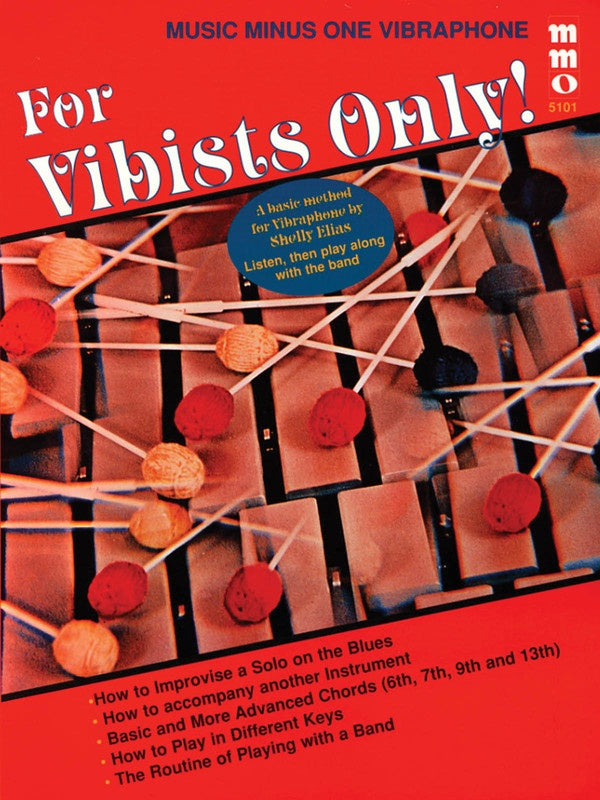 For Vibists Only! Vibraphone Method Vol 1 Bk/Cd
