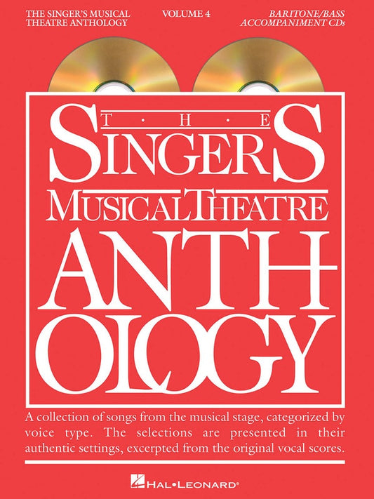 Singers Musical Theatre Anth V4 Bar Bass Cds