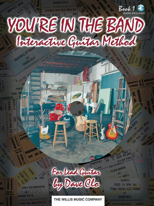 Youre In The Band Interactive Guitar Method Bk/Cd