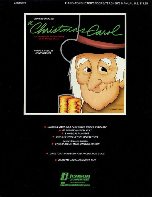Christmas Carol Piano/Conductor Book