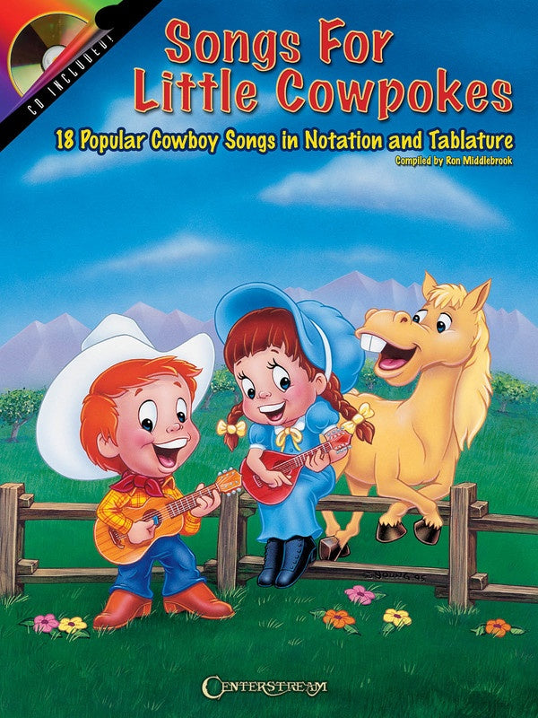 Songs For Little Cowpokes Bk/Cd Gtr