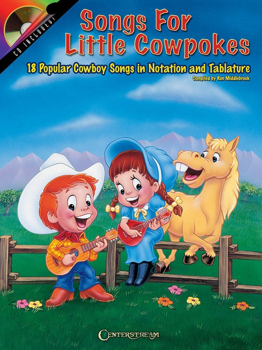 Songs For Little Cowpokes Bk/Cd Gtr