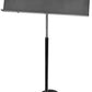 Manhasset Concertino Short Shaft Music Stand with ABS Desk - Black (Box of 5)