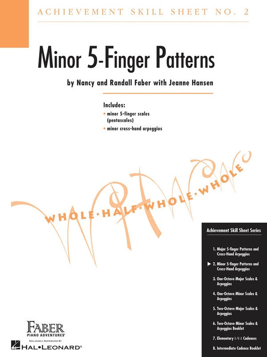 Achievement Skill Sheet 2 Min 5 Finger Pattern Book