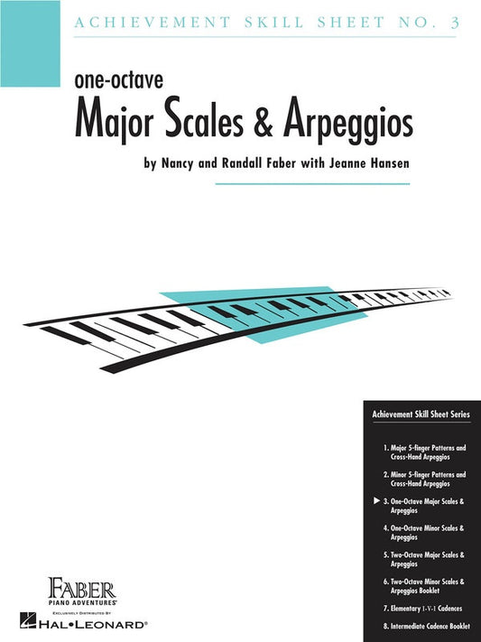 Achievement Skill Sheet 3 Octave Major Scales Book