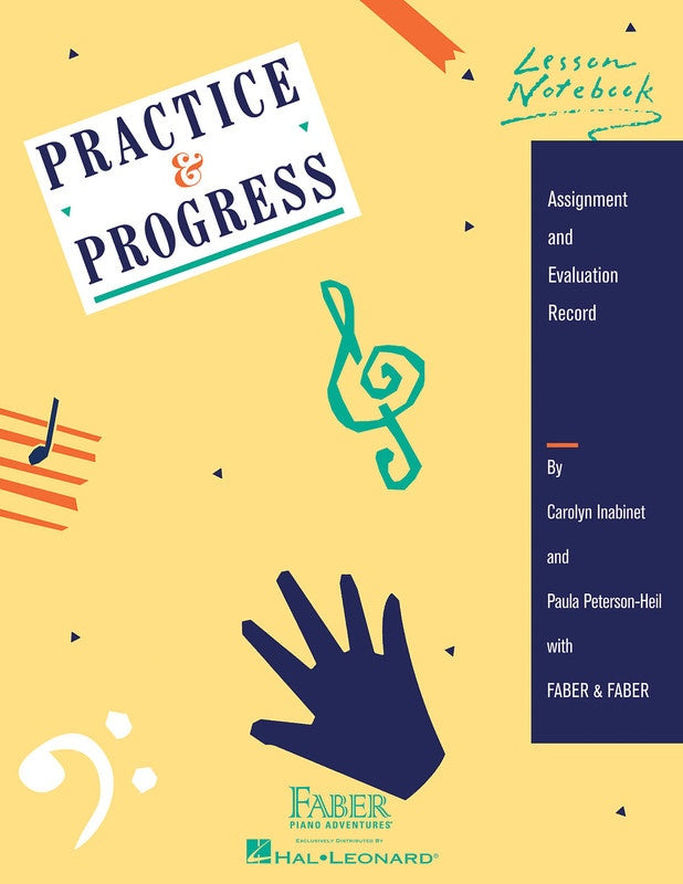 Practice And Progress Lesson Notebook