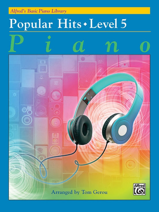 Alfred's Basic Piano Library - Popular Hits Level 5 Book