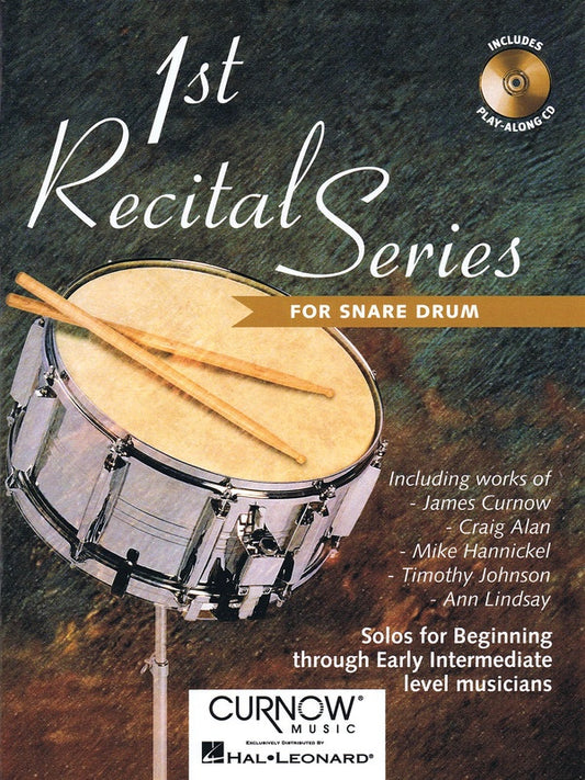 First Recital Series Bk/Cd Snare Drum