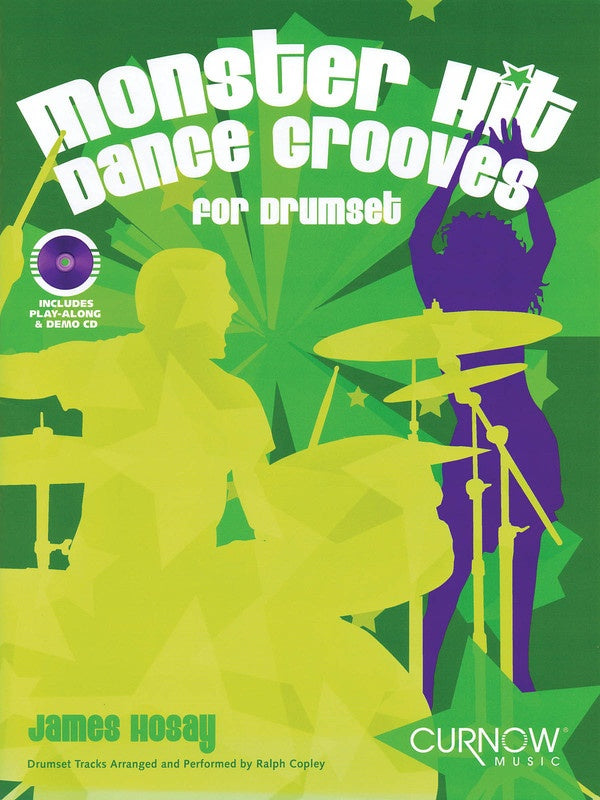 Monster Hit Dance Grooves Bk/Cd Drum
