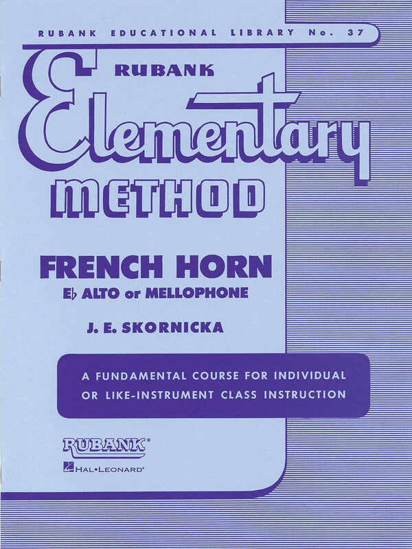 Rubank Elementary Method - French Horn Book