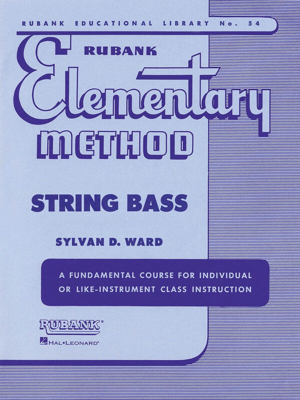 Rubank Elementary Method - String Bass Book