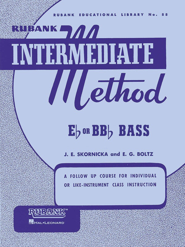 Rubank Intermediate Method - For Eb and Bb Tuba (Bass Clef) Book
