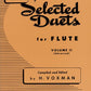 Selected Duets For Flute - Volume 2 Advanced Book